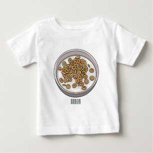 Cereal cartoon illustration  baby T-Shirt