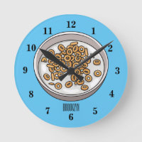 Cereal cartoon illustration