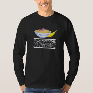 Cereal Grits Kasha Upma Rice And Morning Cornmeal T-Shirt