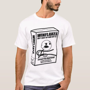 Cereal Guy Box (Black and White) T-Shirt