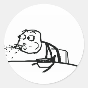 Cereal Guy II Classic Round Sticker