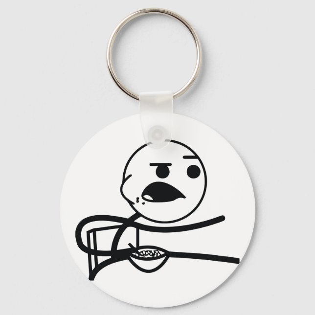 Cereal Guy Key Ring (Front)
