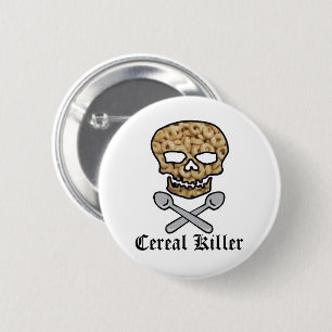 Cereal Killer 6 Cm Round Badge