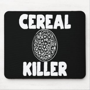 Cereal Killer Breakfast Foodgasm Gift Mouse Mat