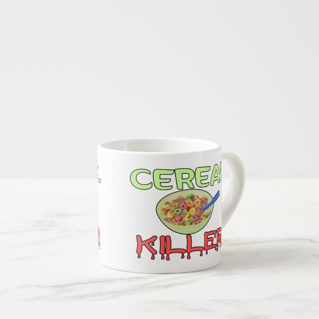 Cereal Killer Espresso Cup (Front Right)