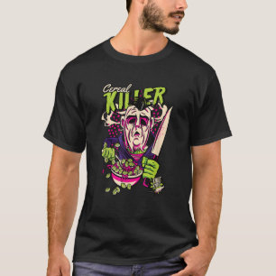 Cereal Killer Funny Halloween T Shirt