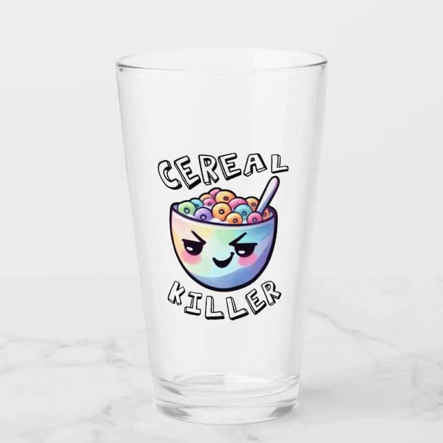 Cereal Killer Glass (Front)