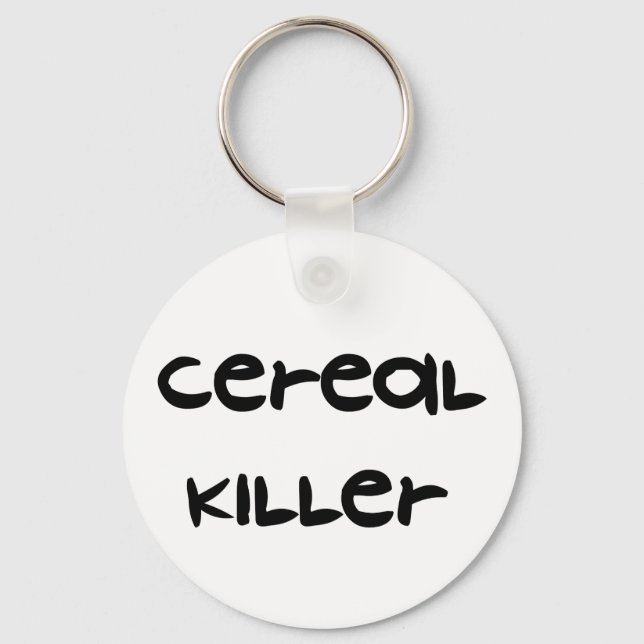 Cereal Killer Key Ring (Front)
