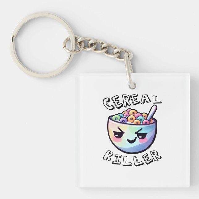 Cereal Killer Key Ring (Front)