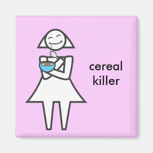 Cereal Killer Magnet