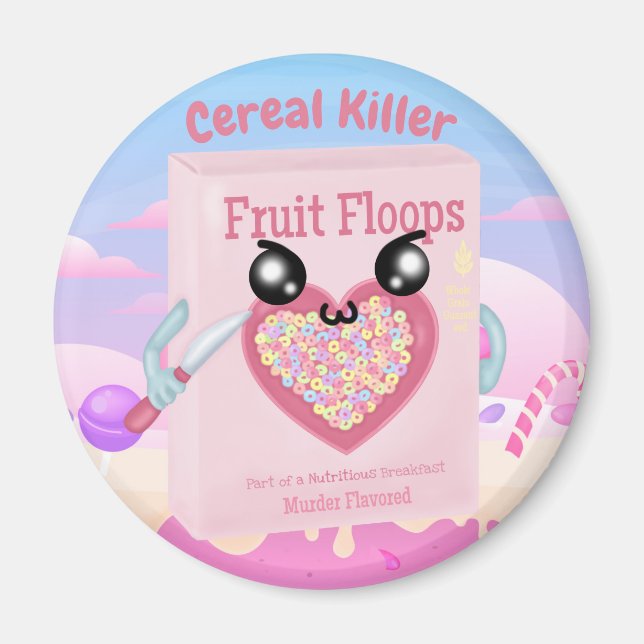 Cereal Killer Magnet (Front)