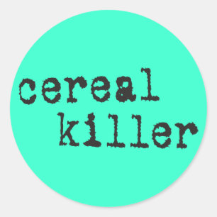 Cereal Killer Shirts & Gifts Classic Round Sticker