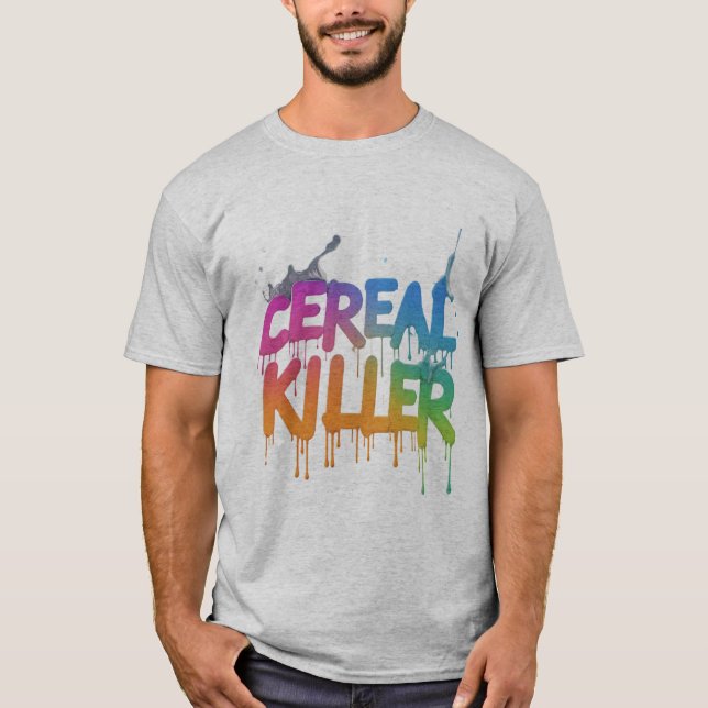 Cereal Killer T-Shirt (Front)