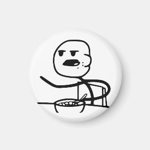 Cereal Meme Guy Magnet