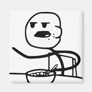 Cereal Meme Guy Magnet