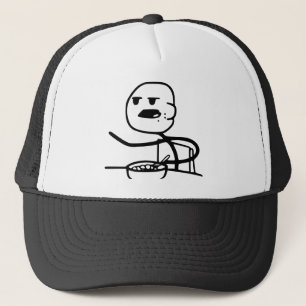 Cereal Meme Guy Trucker Hat