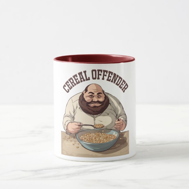 Cereal Offender Coffee Mug (Center)