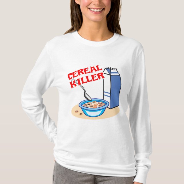 cereal serial killer T-Shirt (Front)