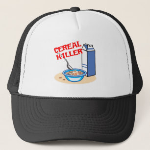 cereal serial killer trucker hat