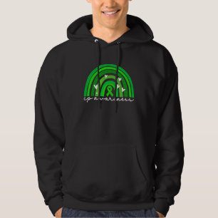 Cerebral Palsy Awareness For Women Green Ribbon Cp Hoodie