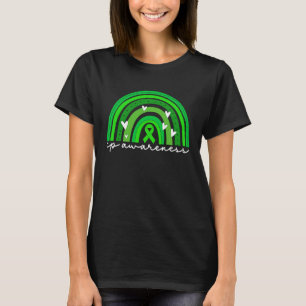 Cerebral Palsy Awareness For Women Green Ribbon Cp T-Shirt