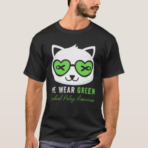 Cerebral Palsy Awareness Warrior Cat Kitty Boys & T-Shirt