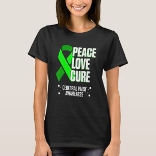 Cerebral Palsy CP Awareness Cure Warrior Survivor T-Shirt