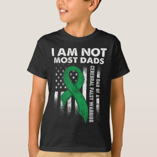 Cerebral Palsy Cp Awareness Most Dads Warrior Surv T-Shirt