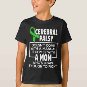 Cerebral Palsy Cp Awareness Mum Warrior Survivor T-Shirt