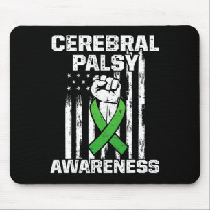 Cerebral Palsy Cp Awareness Overcoming Us Warrior Mouse Mat
