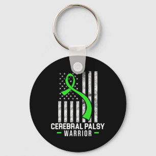Cerebral Palsy Cp Awareness Warrior Survivor 2 Key Ring