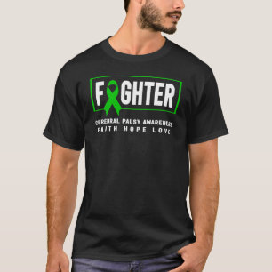 Cerebral Palsy Fighter Cerebral Palsy Awarenes T-Shirt