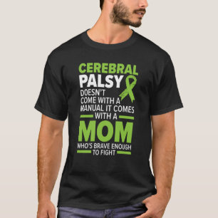 Cerebral Palsy Mum Awareness Ribbon Mothers Day  2 T-Shirt
