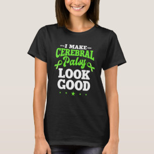 Cerebral Palsy Patient Green Awareness Ribbon Cp S T-Shirt