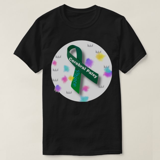 Cerebral Palsy Prince T-Shirt (Design Front)
