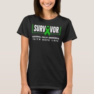 Cerebral Palsy Survivor     Cerebral Palsy Awarene T-Shirt