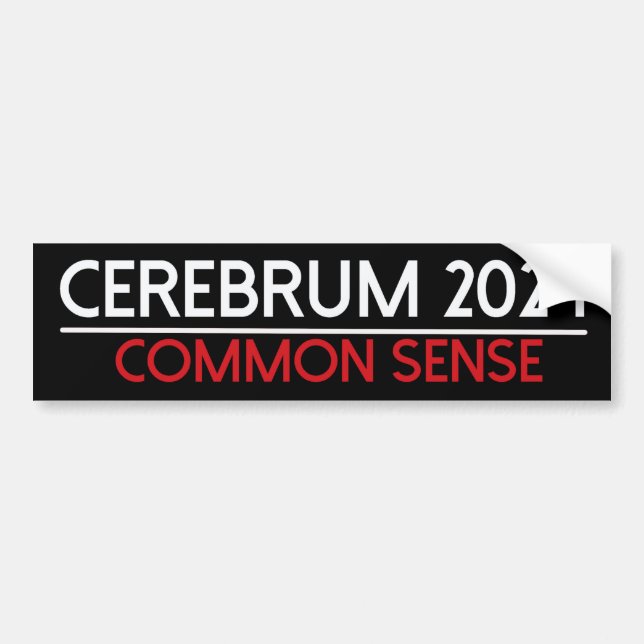 cerebrum 2024 bumper sticker (Front)