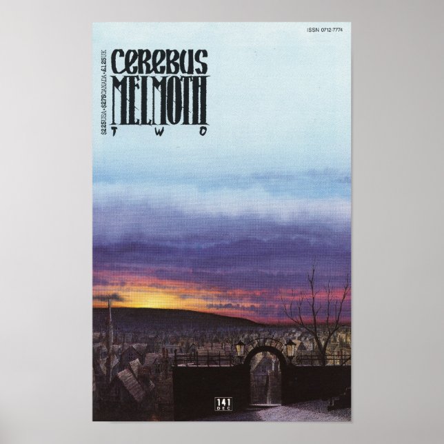 Cerebus Issue #141 cover print (Front)