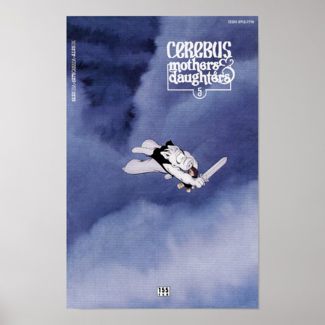 Cerebus issue #155 cover print (Front)
