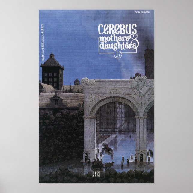 Cerebus issue #167 cover print (Front)