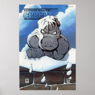 Cerebus issue #88 cover print