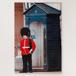 Ceremonial Guard London. Jigsaw Puzzle