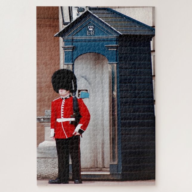 Ceremonial Guard London. Jigsaw Puzzle (Vertical)