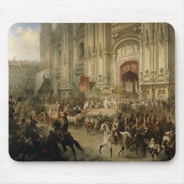 Ceremonial reception of Field-marshal Mouse Mat (Front)