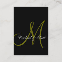 Ceremony Location Inserts for Wedding Invitations