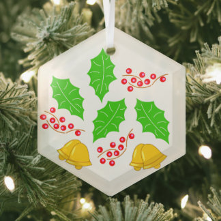 Ceremony of Cherry Christmas Adorno Ceramic Orna Glass Tree Decoration