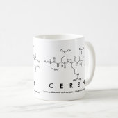 Ceren peptide name mug (Front Right)