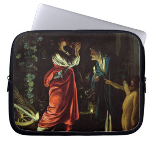 Ceres and Stellio (oil on copper) Laptop Sleeve
