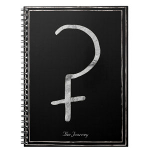 Ceres hammered silver stylised solar system notebook