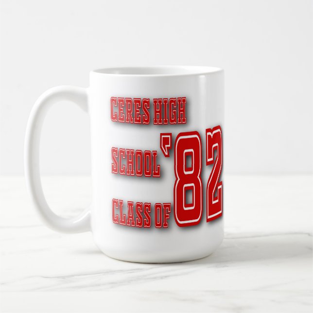 Ceres High School '82 - 15 oz. Mug (Left)